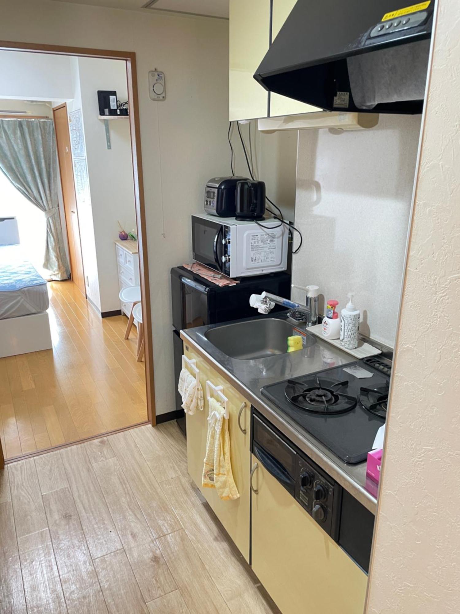 新宿安靜の家-A Quiet Home In Shinjuku - A 26 Square Meter Double Bed Room That Feels Like Home Tokio Exterior foto